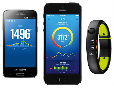 Nike Fuelband and apps