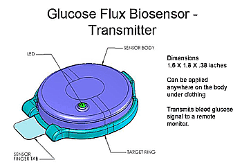 Glucose Flux Biosensor Transmitter
