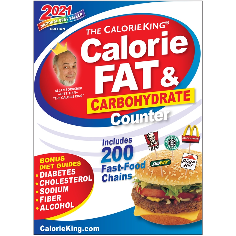 PreOrder Calorie King Calorie, Fat & Carb Counter 2022