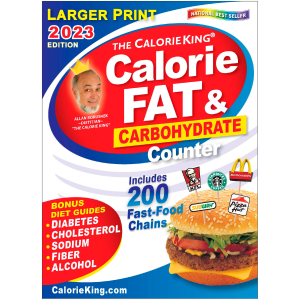 Large Print Calorie King 2023