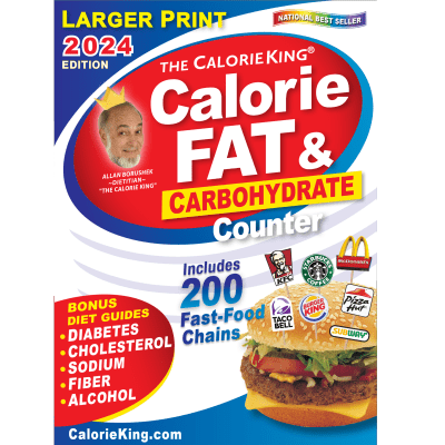 Large Print Calorie King Cover