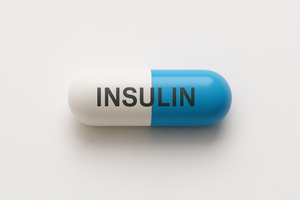Oral Insulin Pill Mockup