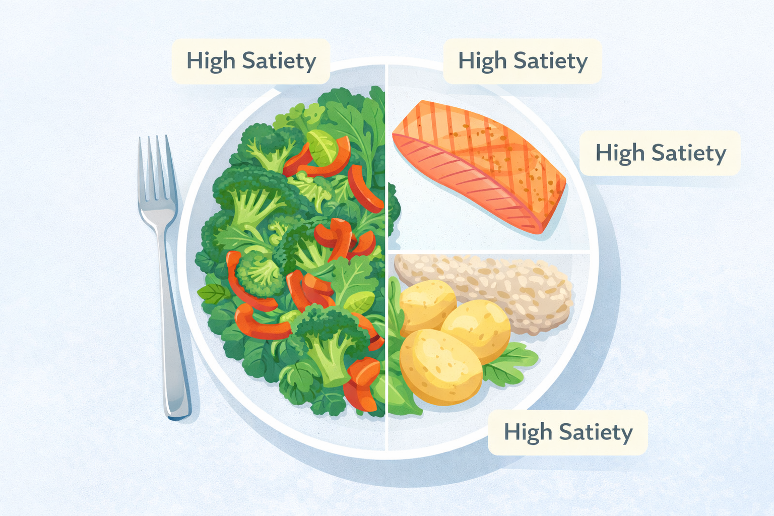 tirzepatide food tracking methods Satiety Index for Diabetes: How to Select Foods That Keep You Feeling Full